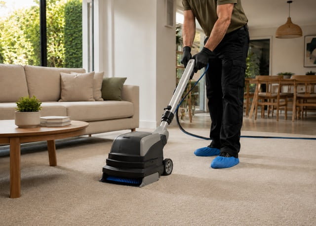 Low-moisture dry carpet cleaning, Melbourne